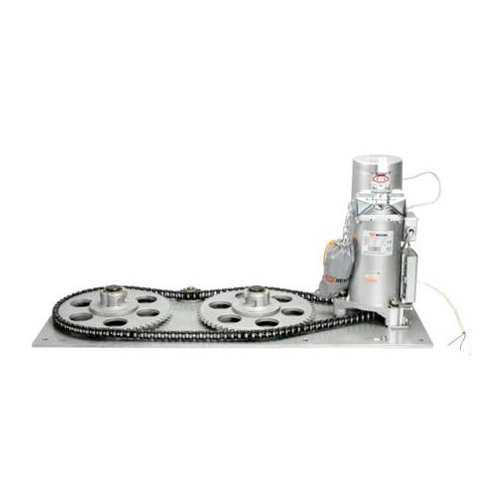 无机双帘防火卷门机